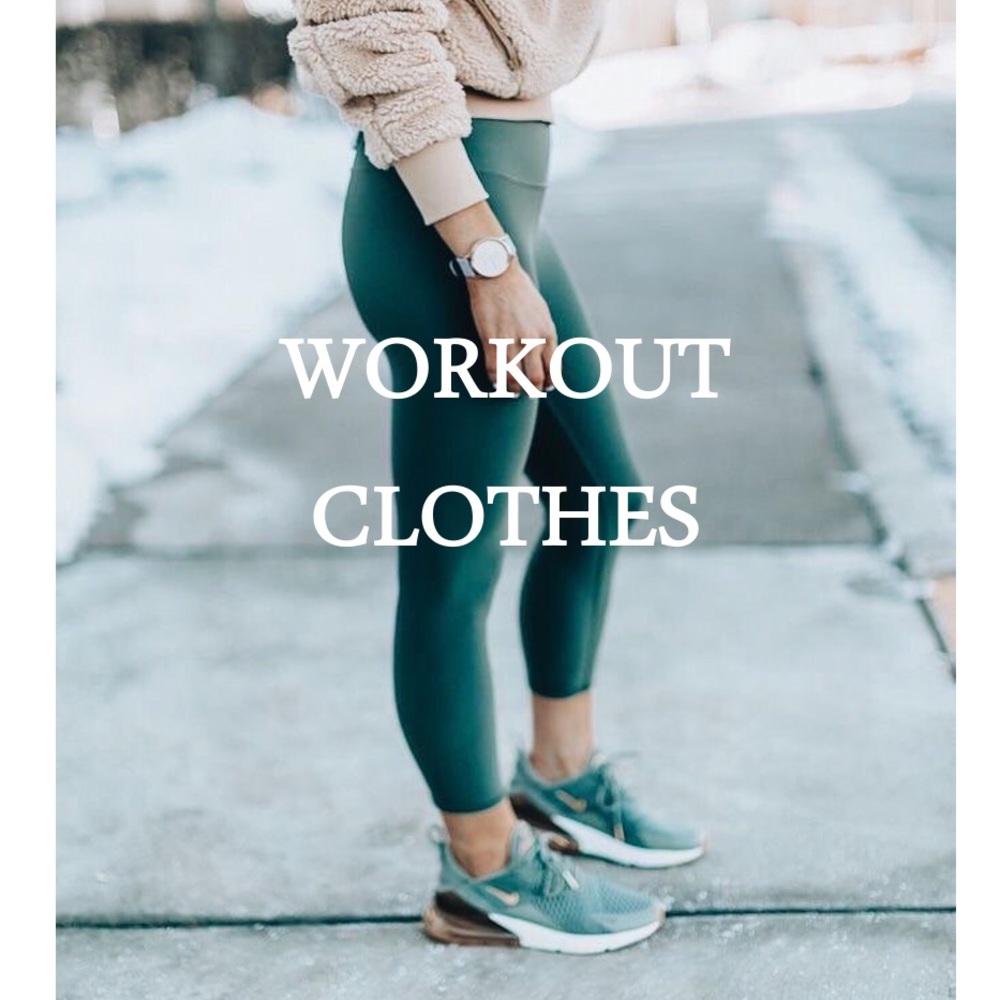 Workout Clothes Section!